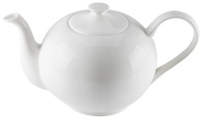 Biely porcelánový čajník 1,2 l - Premium Platinum Line - 450212