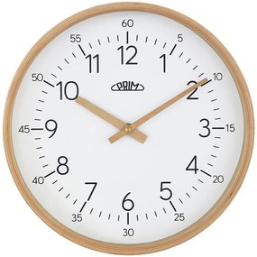 Nástenné drevené hodiny PRIM Forest I 3854.5300 (30 cm) | Tichý chod
