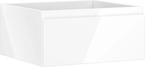 Mexen Orio, kúpeľňová skrinka 50 cm, 1 zásuvka, biela lesklá, 91A10-05023-1-BF00