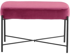 Ružová zamatová lavica Berry - Støraa