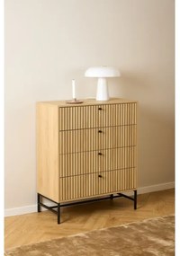 Komoda s zásuvkami OLIVIA dub
