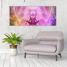 Obraz - Meditačná aura (120x50 cm)