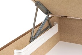 váľanda Tony, 200x90, hnedá vzor (A9/A76, doska/Perseus)