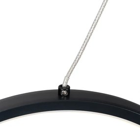 Brilagi - LED závesný luster ECHO na lankách LED/60W/230V 4000K 100 cm čierny