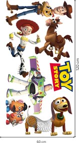 Toy Story - textilná nálepka na stenu