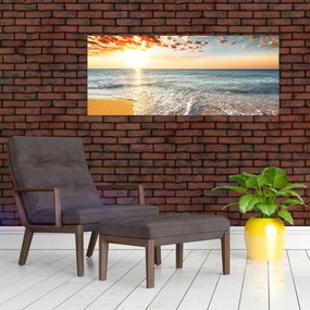 Obraz - Východ slnka (120x50 cm)