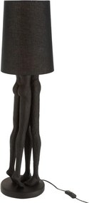 Biela stolná lampa súsošia ľudského páru Figurines – Ø 24*90 cm E27 / 60W