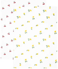 Sada kuchynských utierok CHERRINE s čerešňami a citrónmi 889856