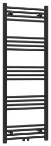 Erga Simple, vykurovacie teleso 1400x600 mm, 633 W, čierna, ERG-LAV-SIMP-14060-BK