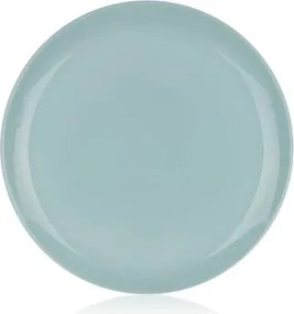 Plytký tanier Diwali 25 cm, tyrkysové sklo%