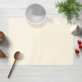 Biante Teflónové prestieranie na stôl TF-001 Smotanové 30x40 cm