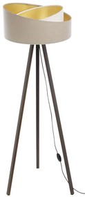 Stojacia lampa GALAXY 1xE27/60W/230V béžová/hnedá