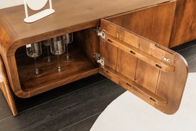 Televízny stolík Brasil 160 cm z mangového dreva v hnedom odtieni