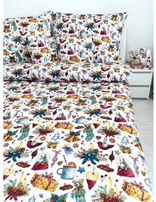 INTERMEDIC SK Vianočná posteľná obliečka Christmas Toy 140x200/70x90 cm