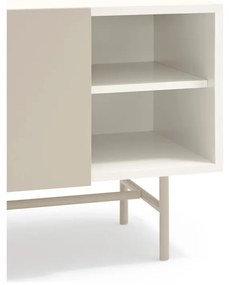 Béžovo-krémový TV stolík 180x56 cm Nube – Teulat