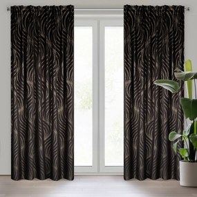 ZATEMŇOVACÍ ZÁVES LIMITED COLLECTION VICTORIA3 140X270 CM ČIERNA