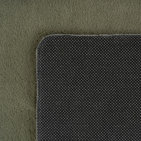 Ayyildiz, Kusový koberec Joy 1400 green kruh, 80x80 (priemer) kruh, zelená, chodba / predsieň