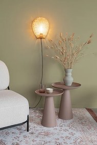 WL-Living Ringar farebný odkladací stolík - Béžová, 41,5 cm