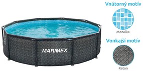 Marimex | Bazén Marimex Florida 3,05x0,91 m bez príslušenstva - motív RATAN | 10340235