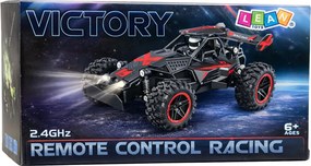 LEAN Toys RC terénne auto na diaľkové ovládanie červené 1:18 20 km/h