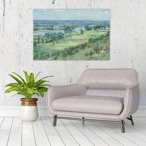 Obraz - Theodore Robinson, The Valley of the Seine, From the Hills of Giverny, reprodukcia (90x60 cm)