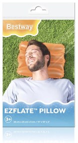 Nafukovací vankúš 38x25cm - Bestway 52127 oranžový