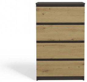 Komoda 4S M4 Malwa Antracit/Artisan