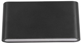 Italux PL-266B - LED Vonkajšie nástenné svietidlo ROMANO LED/12W/230V 3000K IT0613
