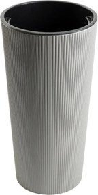 Květináč URBANIKA ECO Wood 57x30 cm šedý