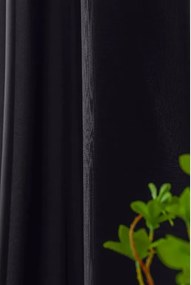 Záves OXFORD LIGHT 140x250 cm, tmavosivý Zavesenie: Riasiaca páska