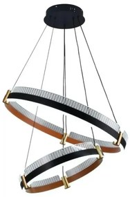 LED Stmievateľný luster na lanku LED/140W/230V 3000-6500K + diaľkové ovládanie