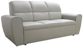 Kožená pohovka TOKIO, sivá (u-24)