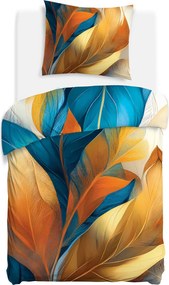 SATÉNOVÉ OBLIEČKY SATYNLOVE PREMIUM 140X200 CM, 1KS 70X80 CM LISTY