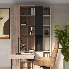 Čierna stolová lampa (výška 43 cm) Fideus – Sollux