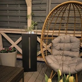 Kratki ROMEO/CZARNY/TUV - BIO krb ROMEO 113,6x35,9 cm 2kW čierna