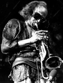 Umelecká fotografie Miles Davis in Montreux, 1986, (30 x 40 cm)