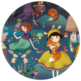 Puzzle - Začarovaný les - 100 ks