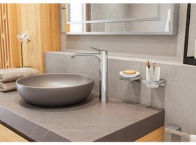 Hansgrohe AddStoris, nádobka na ústnu hygienu, chrómová, HAN-41749000
