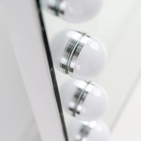 BRILAGI - LED Stmievateľné make-upové zrkadlo HOLLYWOOD LED/15W/230V 55x77 cm biela