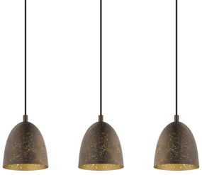 Eglo 49871 - Závesné svietidlo SAFI 3xE27/60W