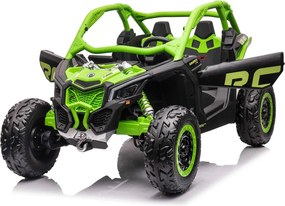 JOKOMISIADA Veľké terénne vozidlo Buggy Can-am Maverick pre 2 osoby PA0287 zelená
