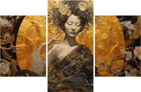 Obraz - Japonská dáma (90x60 cm)