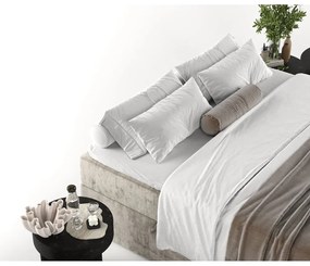 Svetlohnedá boxspring posteľ s úložným priestorom 180x200 cm Yoko – Maison de Rêve