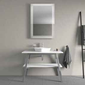 DURAVIT Cape Cod umývadlo na dosku (trioval) bez otvoru, bez prepadu, 500 x 405 mm, biela, s povrchom WonderGliss, 23395000001