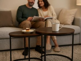 CH Konferenčné stolíky Cony - hnedá