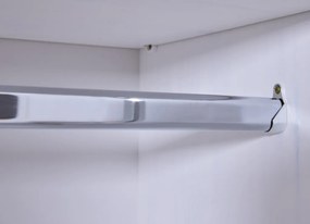 Šatníková skriňa Hedda, bielena borovica