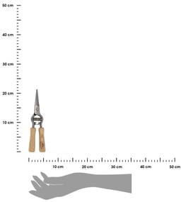 Záhradné nožnice Garden, hnedá