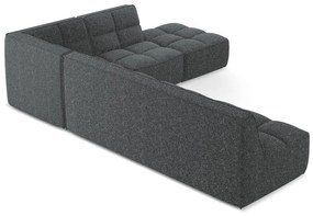 Tmavosivá modulárna rohová pohovka (variabilná) Kalai – Makamii