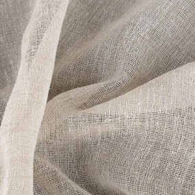 ZÁVES NA KRÚŽKOCH ANGELICA 140X250 CM BÉŽOVÁ