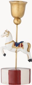 Ručne maľovaný svietnik Merry-Go-Round